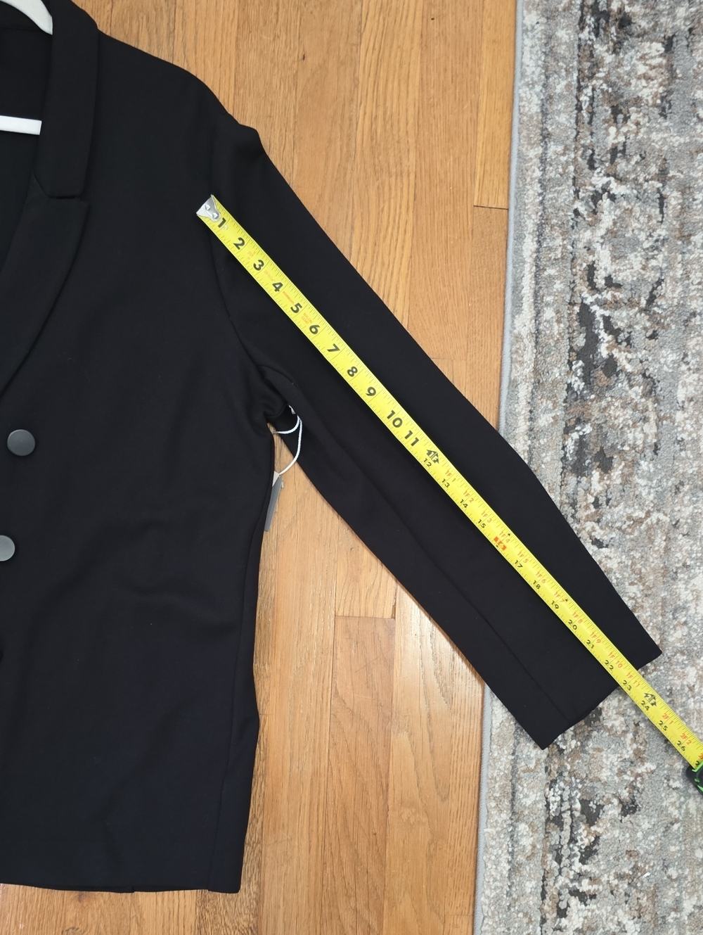 WORTHINGTON BRAND WOMEN'S PETITE PLUS BLACK OPEN BLAZER SIZE PXXL - Picture 11 of 17